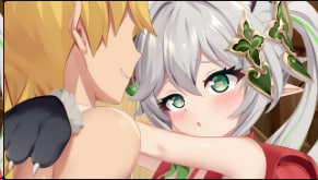 【原神Nahida】萝莉体型魅魔附体！1:1精致建模骑乘位疯狂输出 娇喘实录社保向